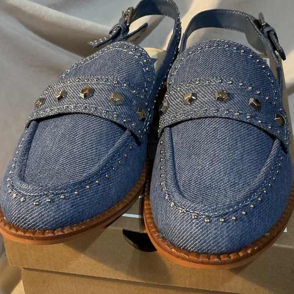 Dolce Vita Blue Denim Shoes - Picture 4 of 7
